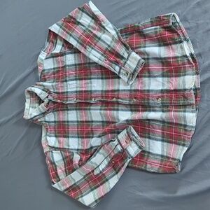 Red Head Flannel Button Down Mens Small